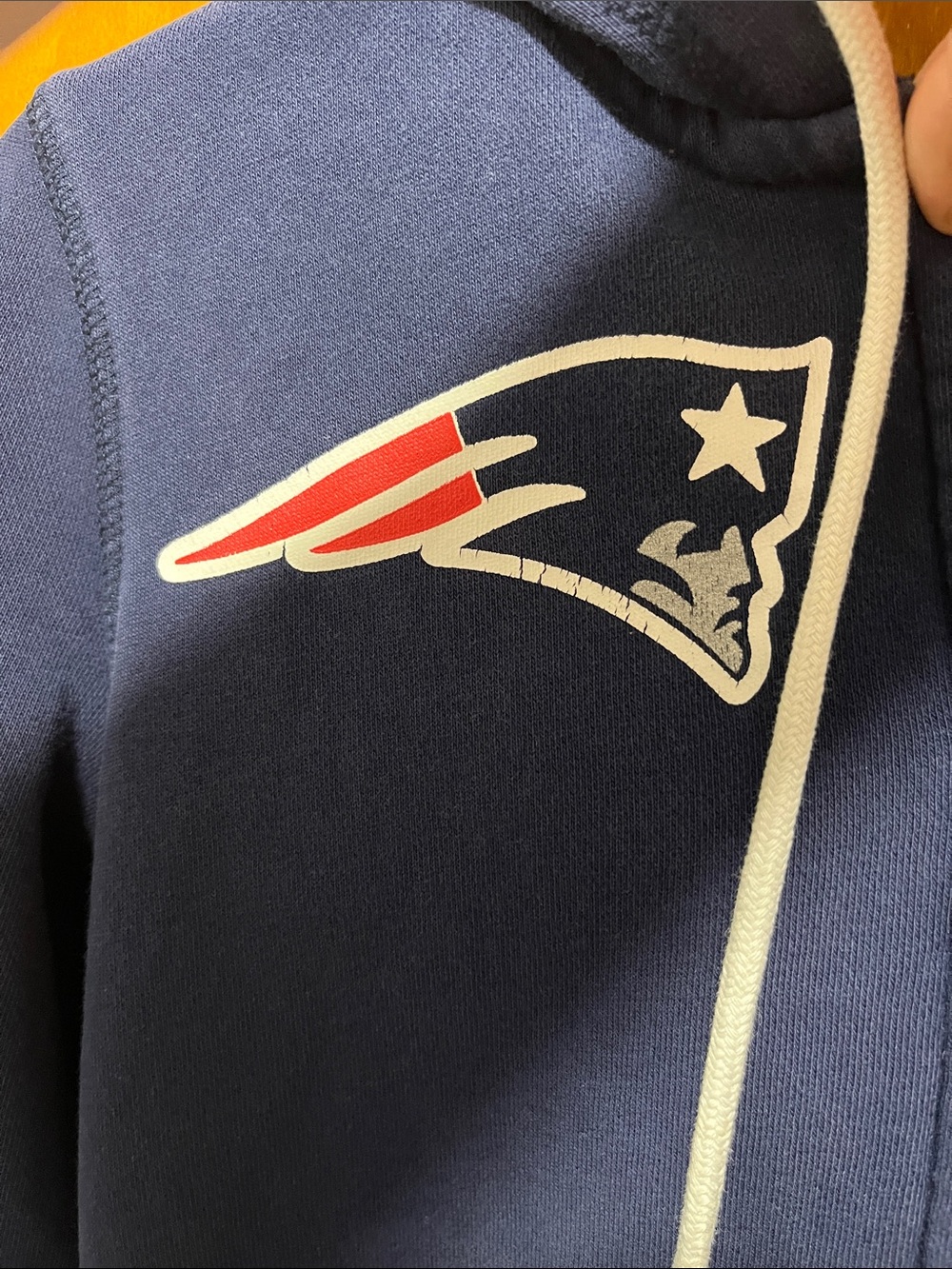 PINK Victoria's Secret New England Patriots Zip-Up Hoodie - Picture 3 of 8
